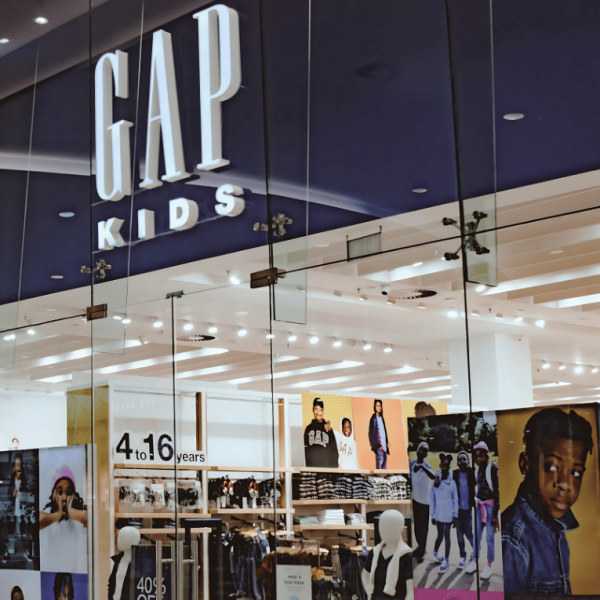 GAP store entrance display
