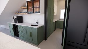 Kitchen Design Example – Main_Kitchen_Render_4 - Dandy Lion Interior Experiences