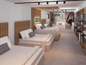 Sleep Group, Store in Store Concept – RESTONIC - Dandy Lion Interior Experiences