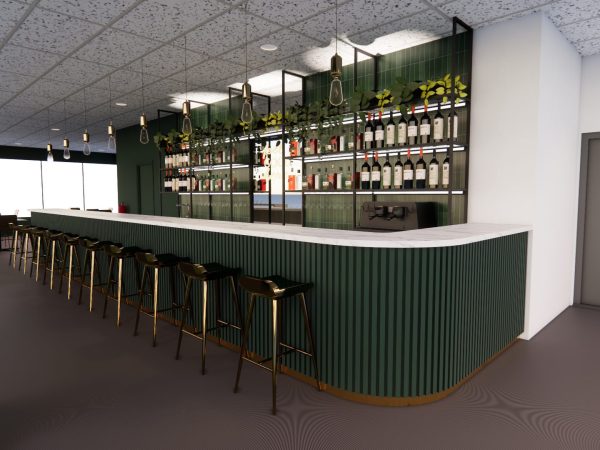 Swing Society, Golf Simulation Club - Bar area 2