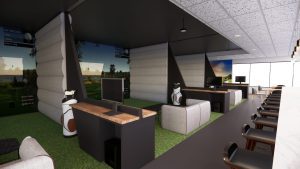 Swing Society, Golf Simulation Club – Golf simulators(1) - Dandy Lion Interior Experiences